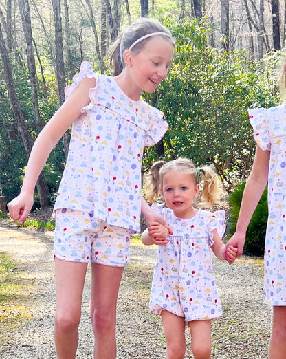 Princess Rhapsody Knit Shorts Set