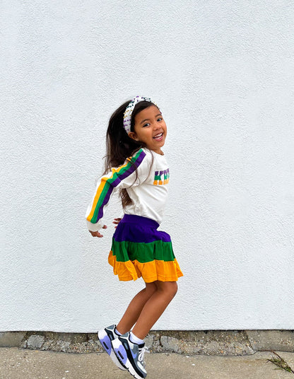 Skorts Youth Color Block