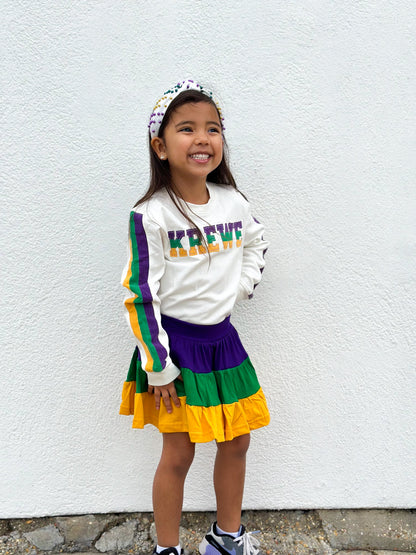 Skorts Youth Color Block
