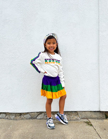 Skorts Youth Color Block