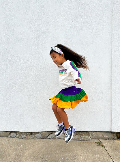 Skorts Youth Color Block