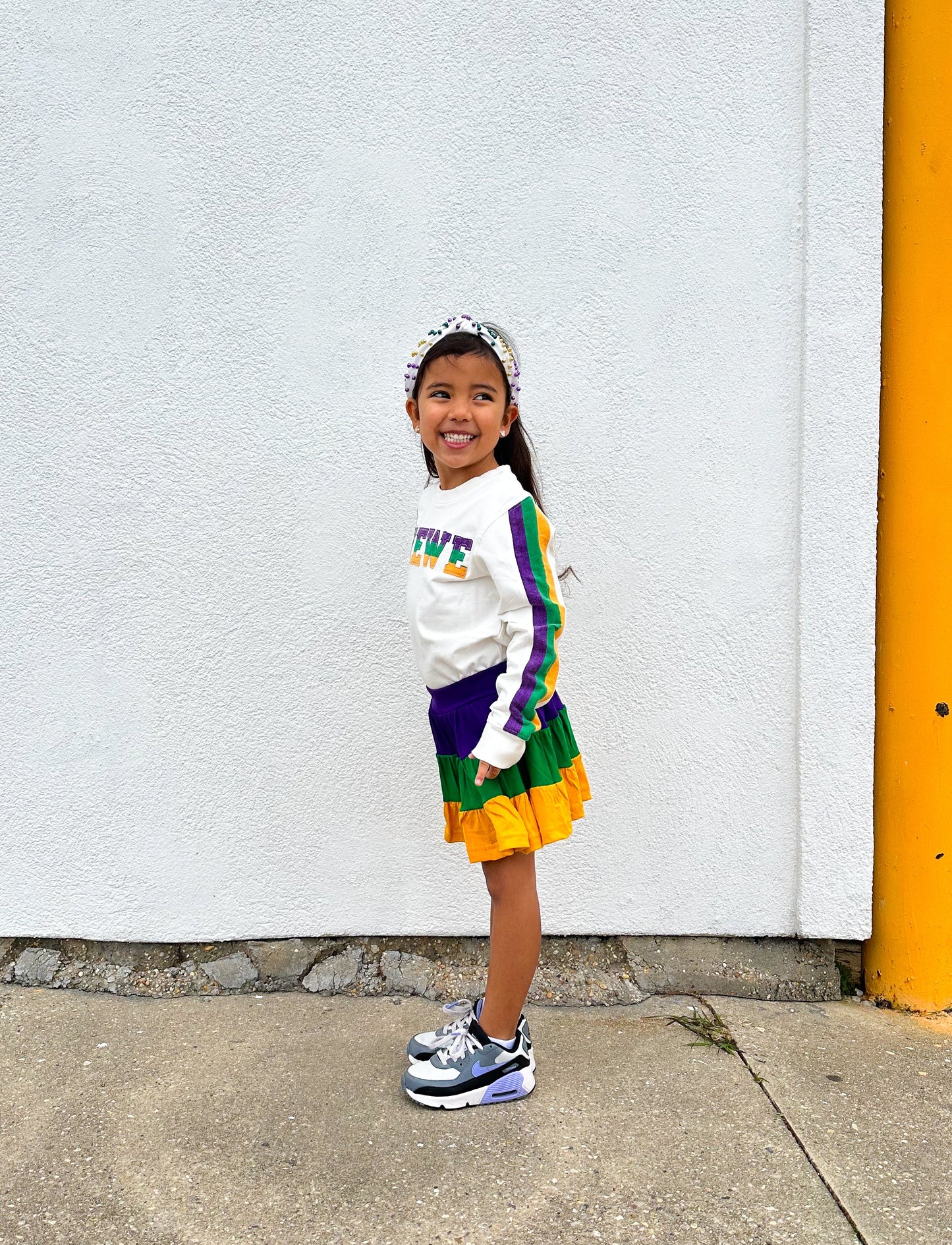 Skorts Youth Color Block