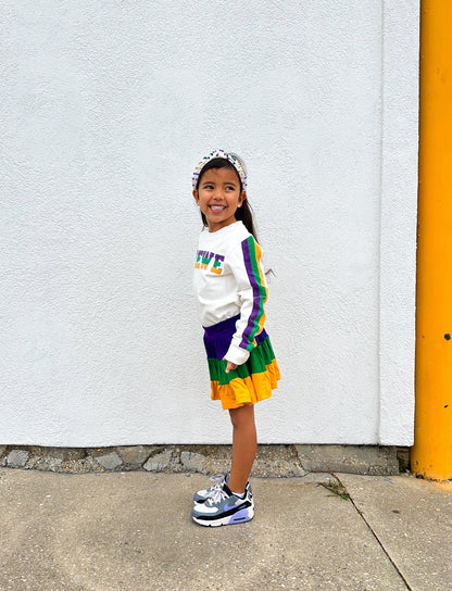 Skorts Youth Color Block