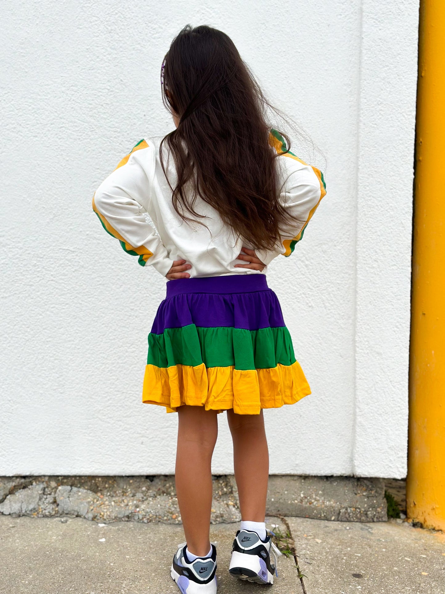 Skorts Youth Color Block