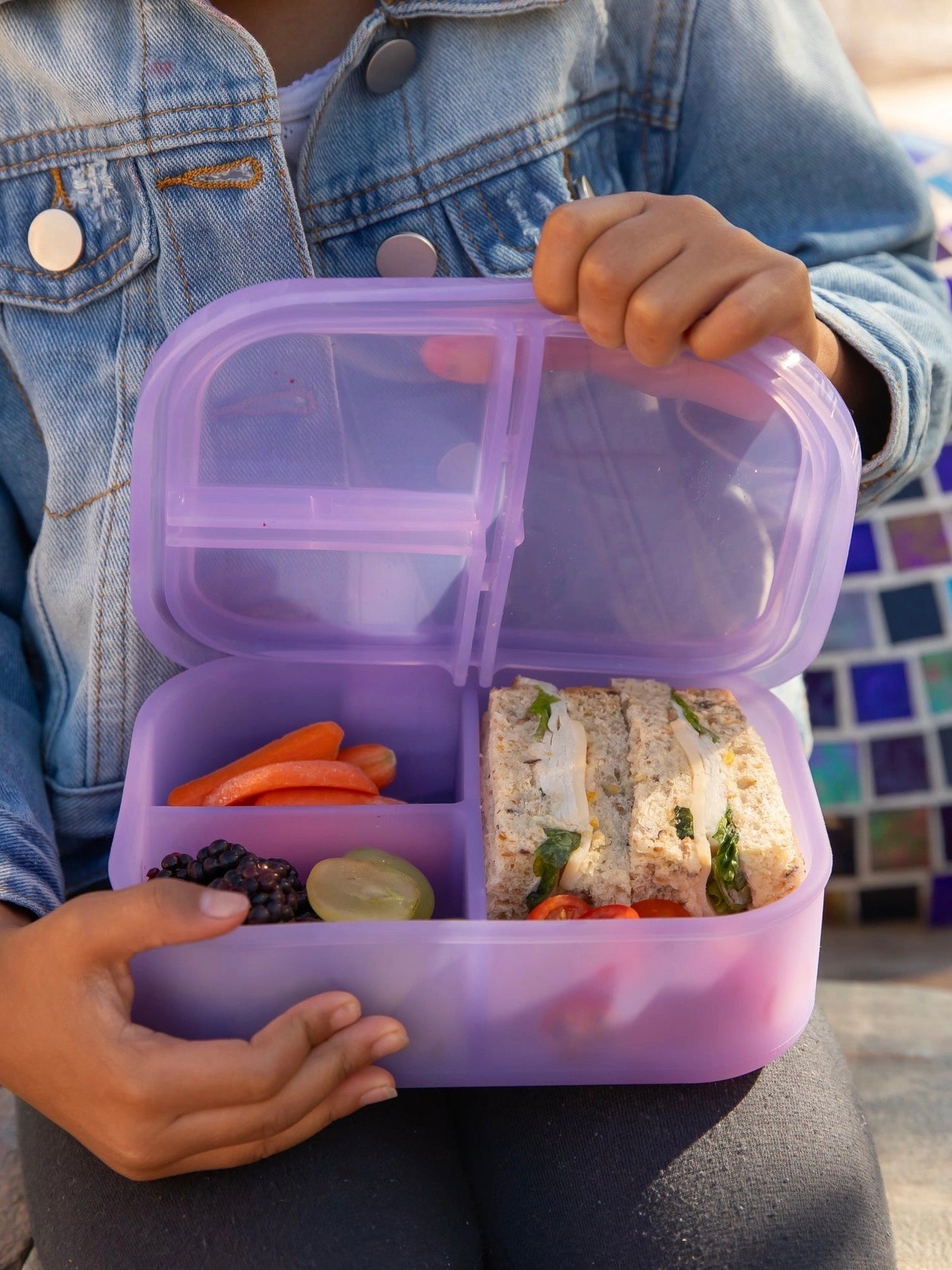 Silicone Bento Box | 3 Sections