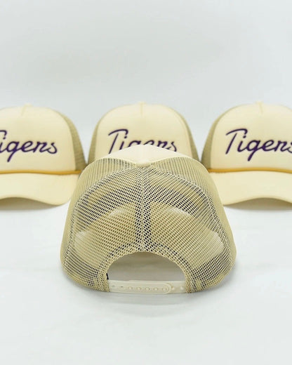 Unisex Script Tigers Adult Hat