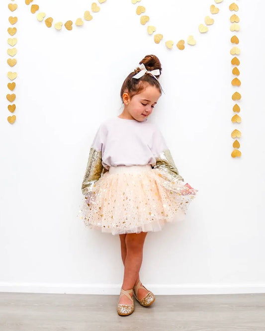 Star Tutu Skort | Beige