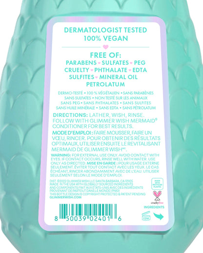Mermaid Kids Shampoo & Conditioner | Paraben & Sulfate Free