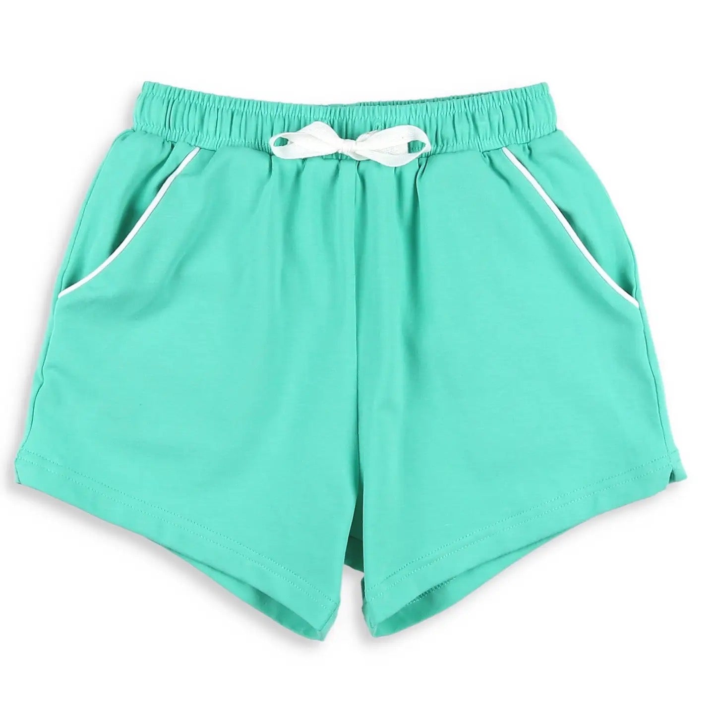 Boys Shrimp Shorts | Seafoam Knit