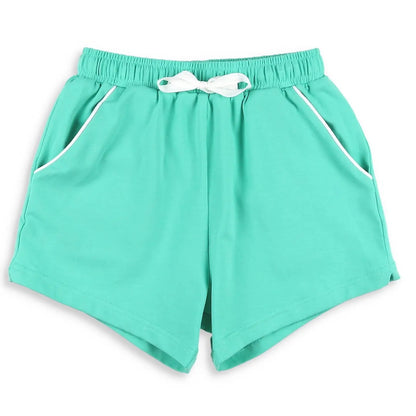 Boys Shrimp Shorts | Seafoam Knit