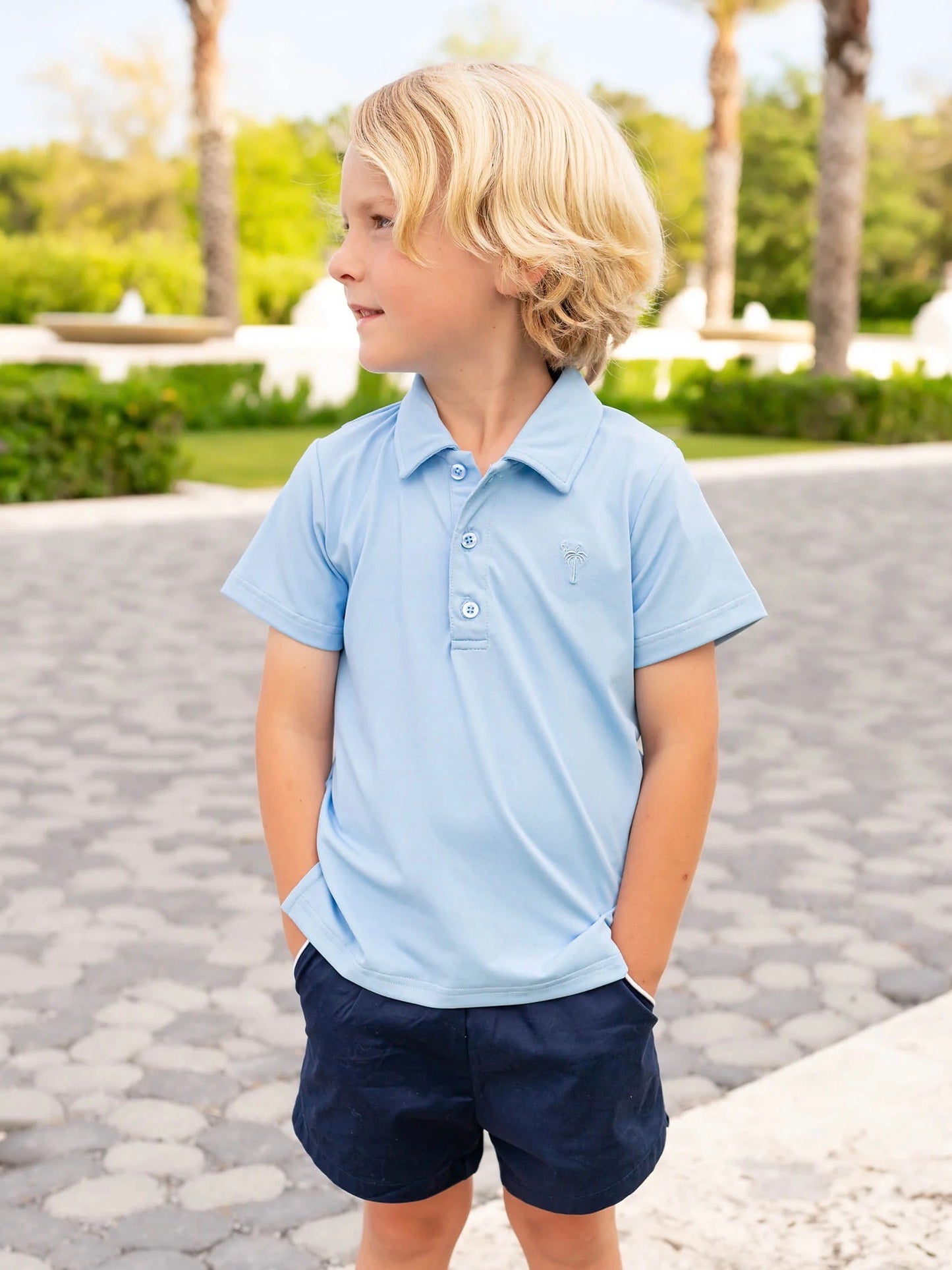 Boys Shrimp Shorts | Navy