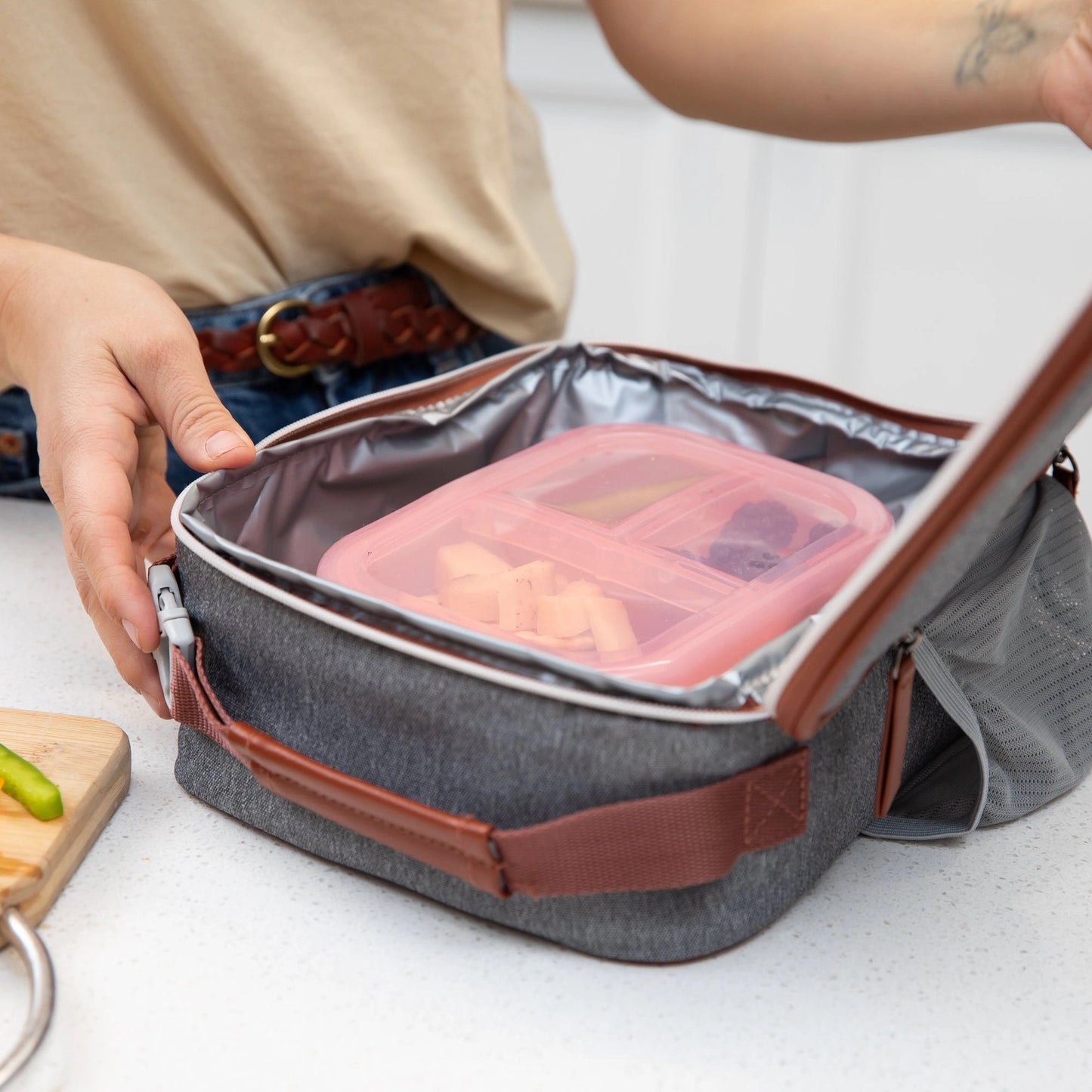 Silicone Bento Box | 3 Sections