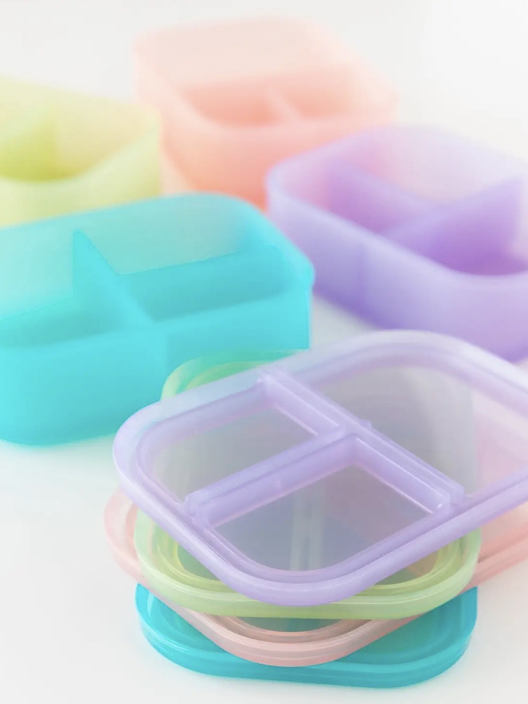 Silicone Bento Box | 3 Sections