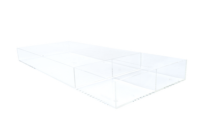 LELLOBABY™ -  6mm Thick Premier Edition Acrylic Diaper Changing Tray PLUS+