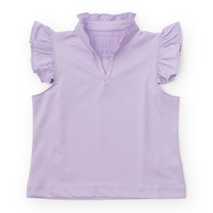 Ellie Girls' Sleeveless Performance Top | Lavender