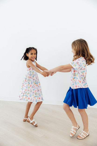 La Dolce Vita Ruffle Pocket Tee