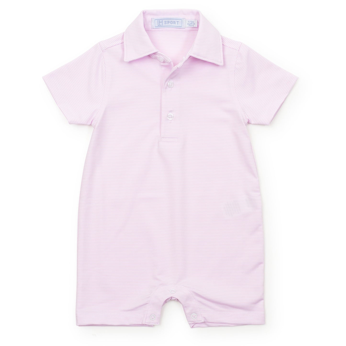 Austin Boys' Performance Shortall | Pink Stripes