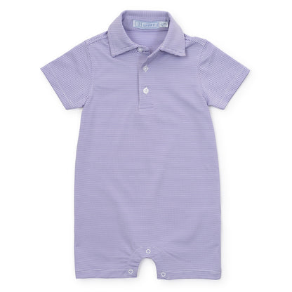 Austin Boys' Performance Shortall | Purple Stripes