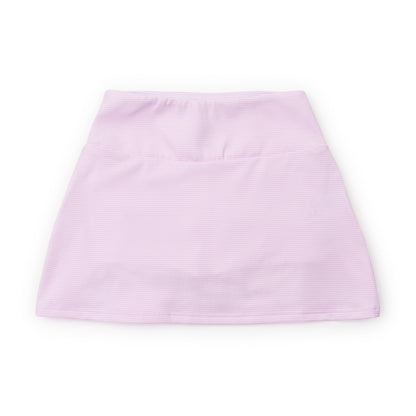 Margot Girls' Performance Skirt | Pink Stripes