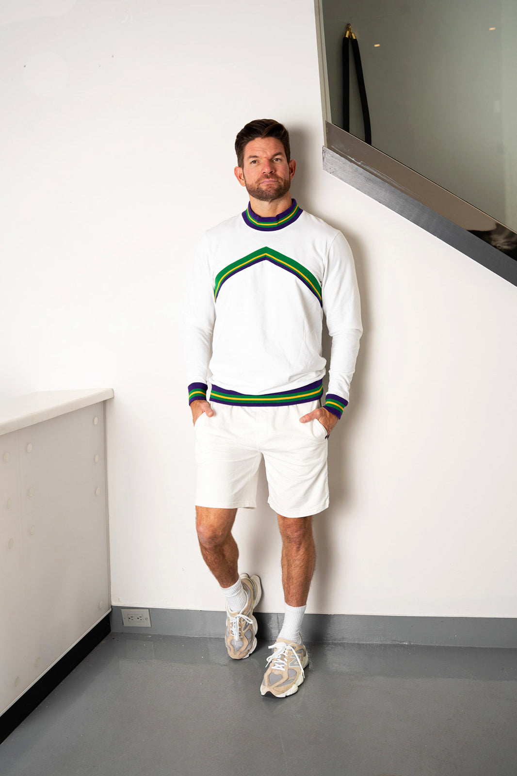 Adult Chevron Ribbed Unisex Sweater