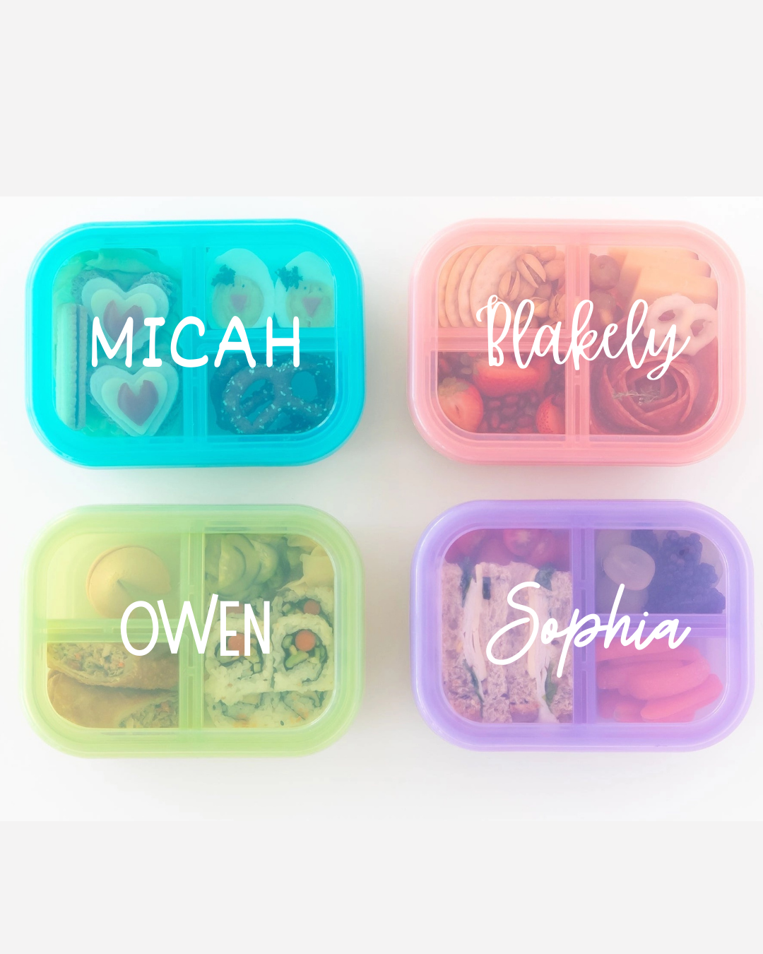 Silicone Bento Box | 3 Sections