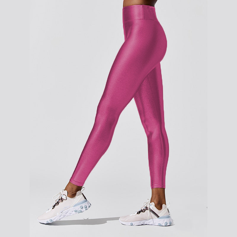 Metallic Leggings Adult - Hot Pink