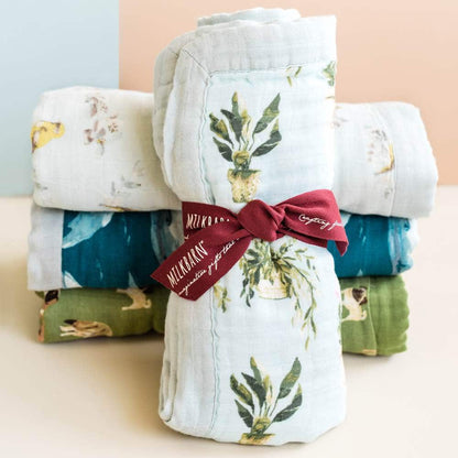 Valais Sheep Big Lovey Three-Layer Muslin Blanket