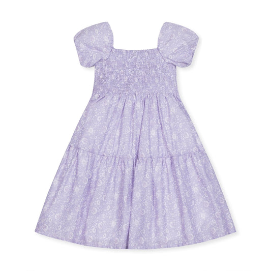 Smocked Bubble Sleeve Dress - Baby