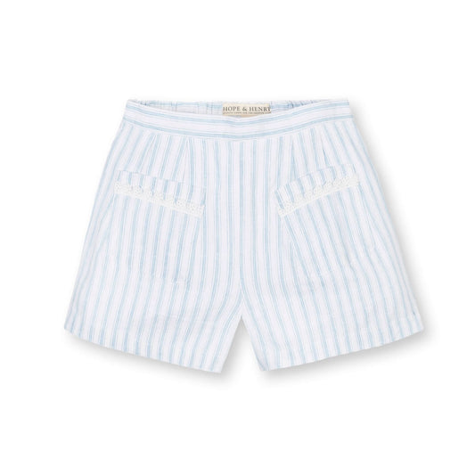 Linen Flat Front Short