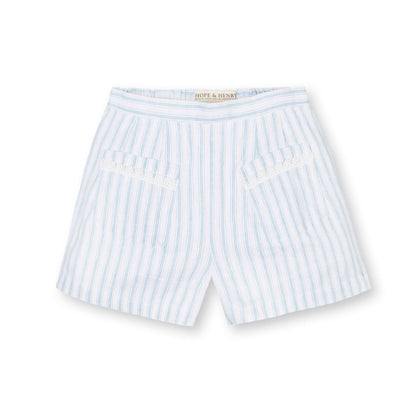 Linen Flat Front Short - Baby