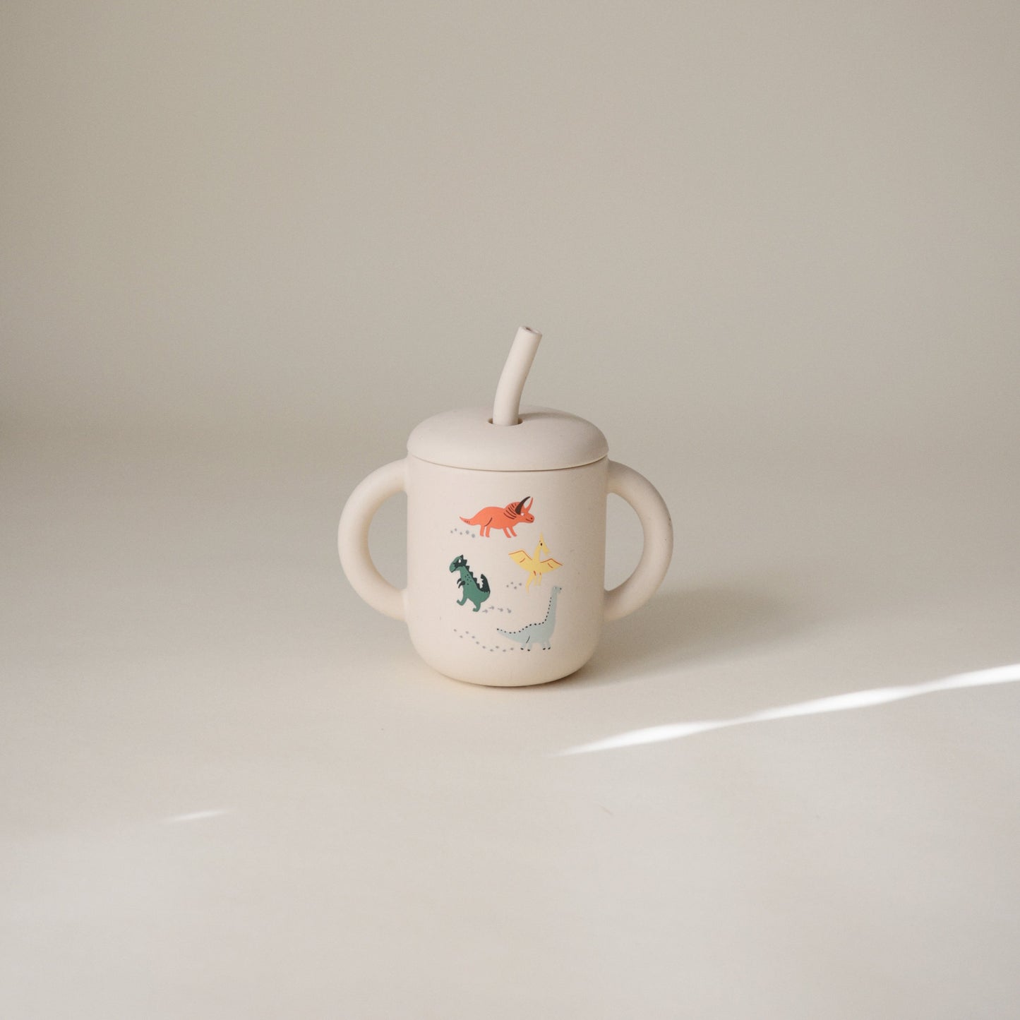 Silicone Training Cup + Straw