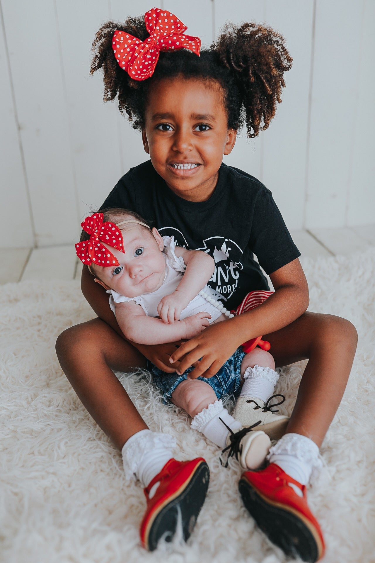 Red Polka Dot Whimsy Bow