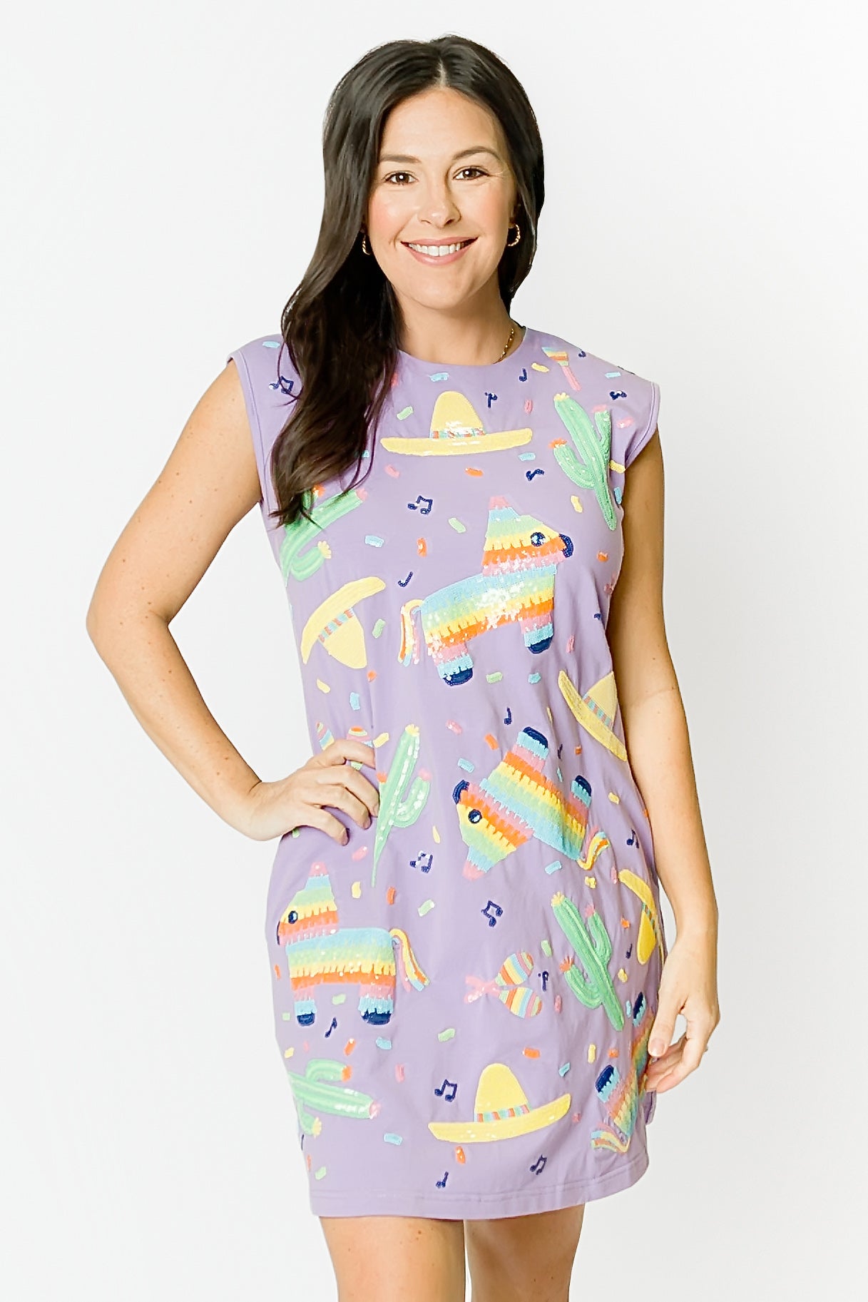 Pinata Party Dress - Lavender