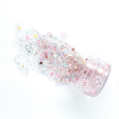Pink Mouse Hair Glitter