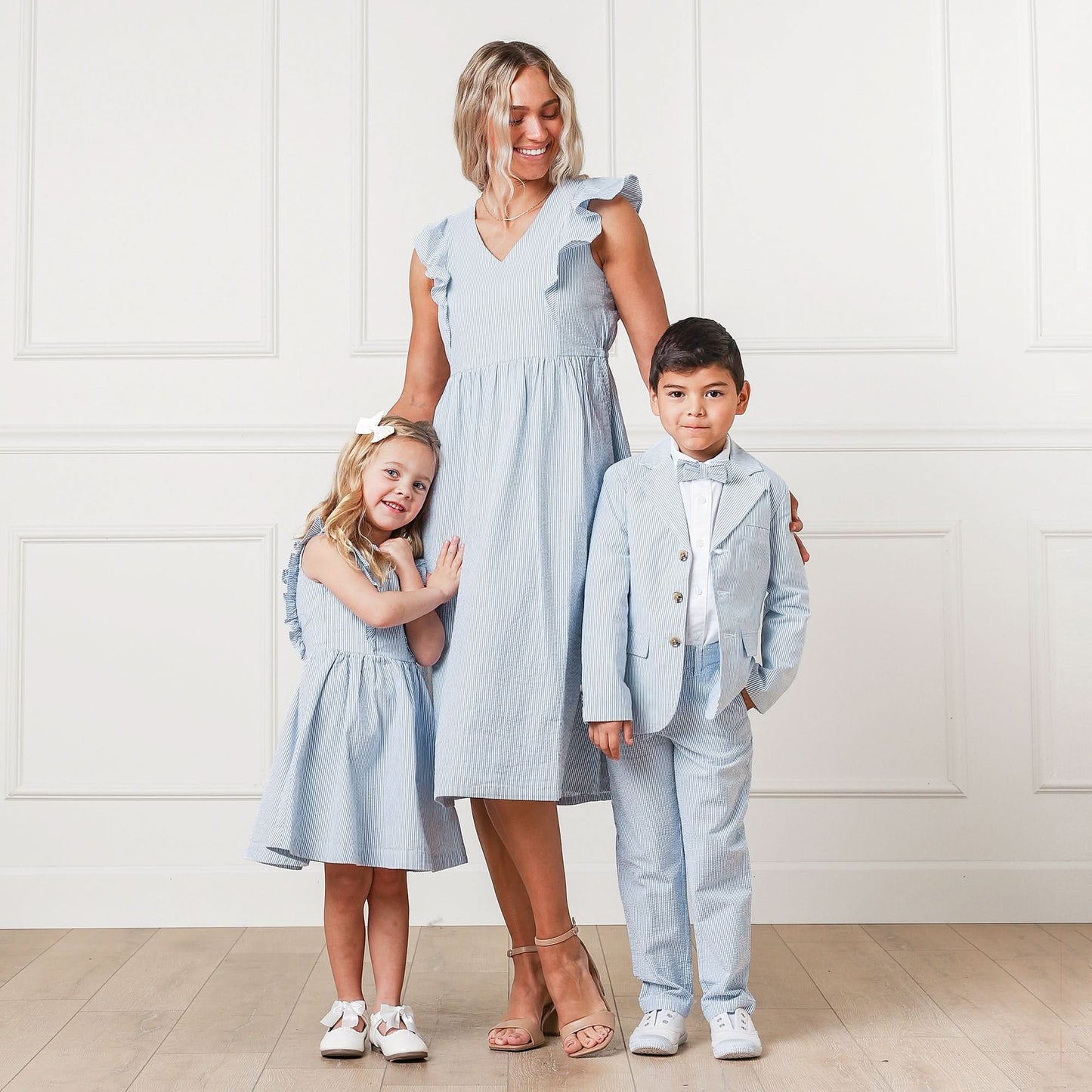 Organic Seersucker Suit Pant