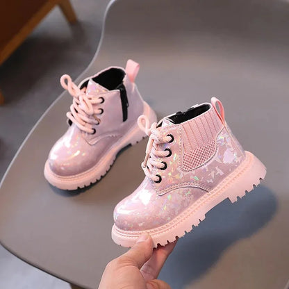 Sparkly Winter Boots Ages 1-7 Years