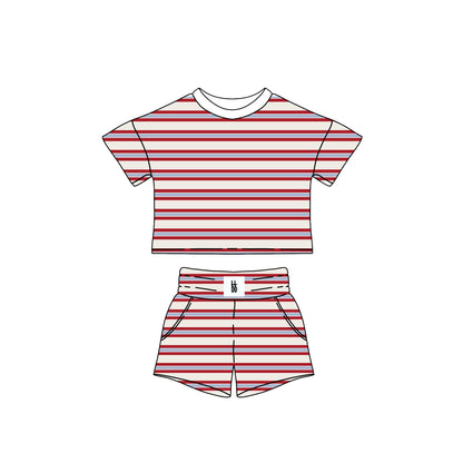 *PRE-ORDER* Women's Short Set | Heritage Stripe