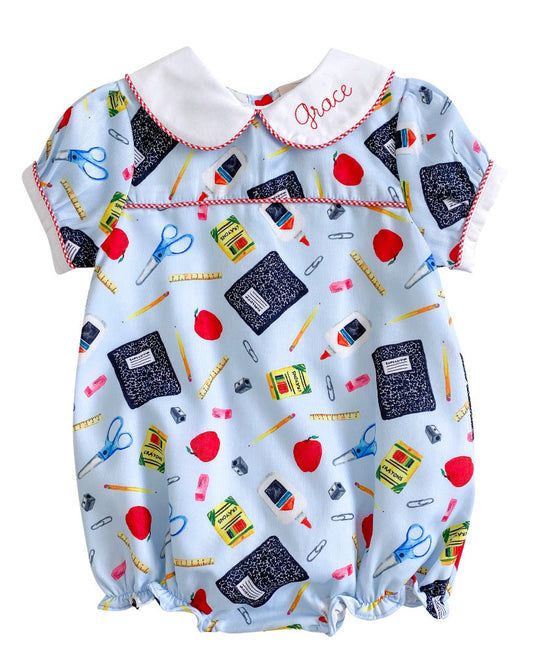 School Days Girls Bubble- FINAL SALE