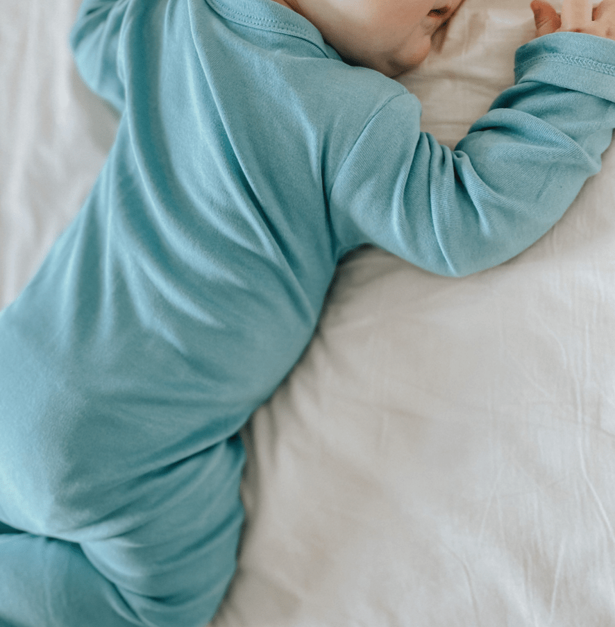 Footie Pajamas | Vintage Aqua