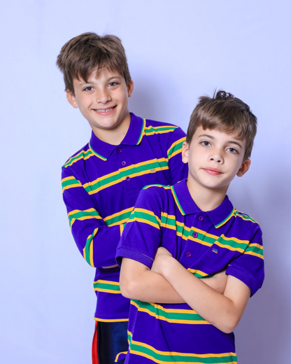 Purple Infinity Youth Short Sleeve