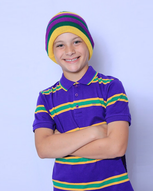 Purple Infinity Youth Short Sleeve