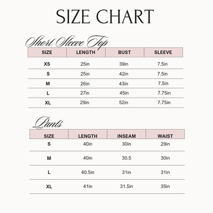 Leopard - Short Sleeve + Pant Pajama Set