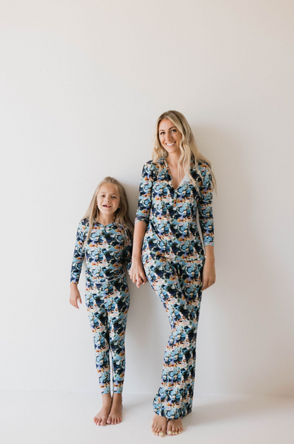 Women's Long Sleeve Bamboo Pajama | Charli Print