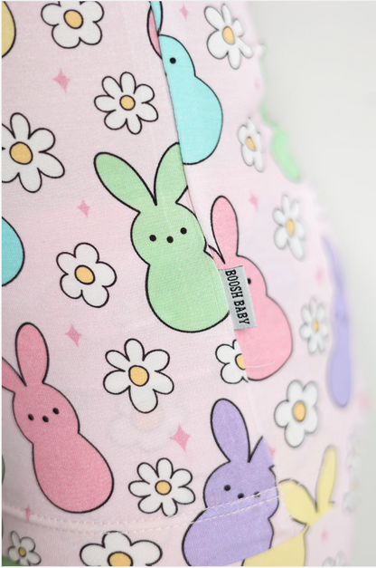 Bunnies | Bamboo Convertible Zippy Romper