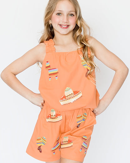 Fiesta Party Sleeveless Top