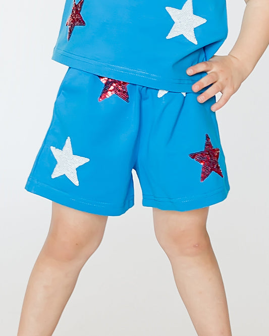 Stars Sequin Shorts