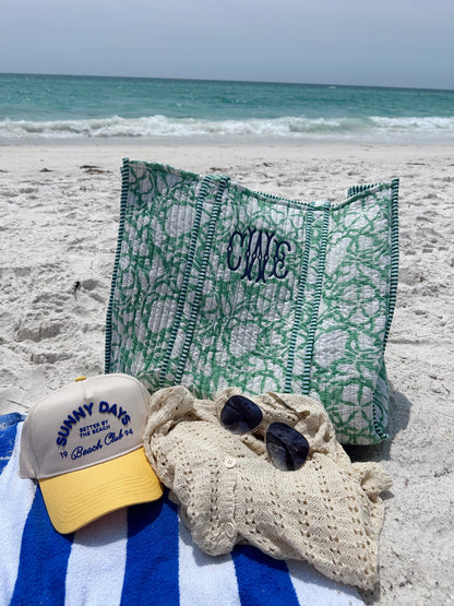 Sunny Days - Yellow Vintage Trucker Hat
