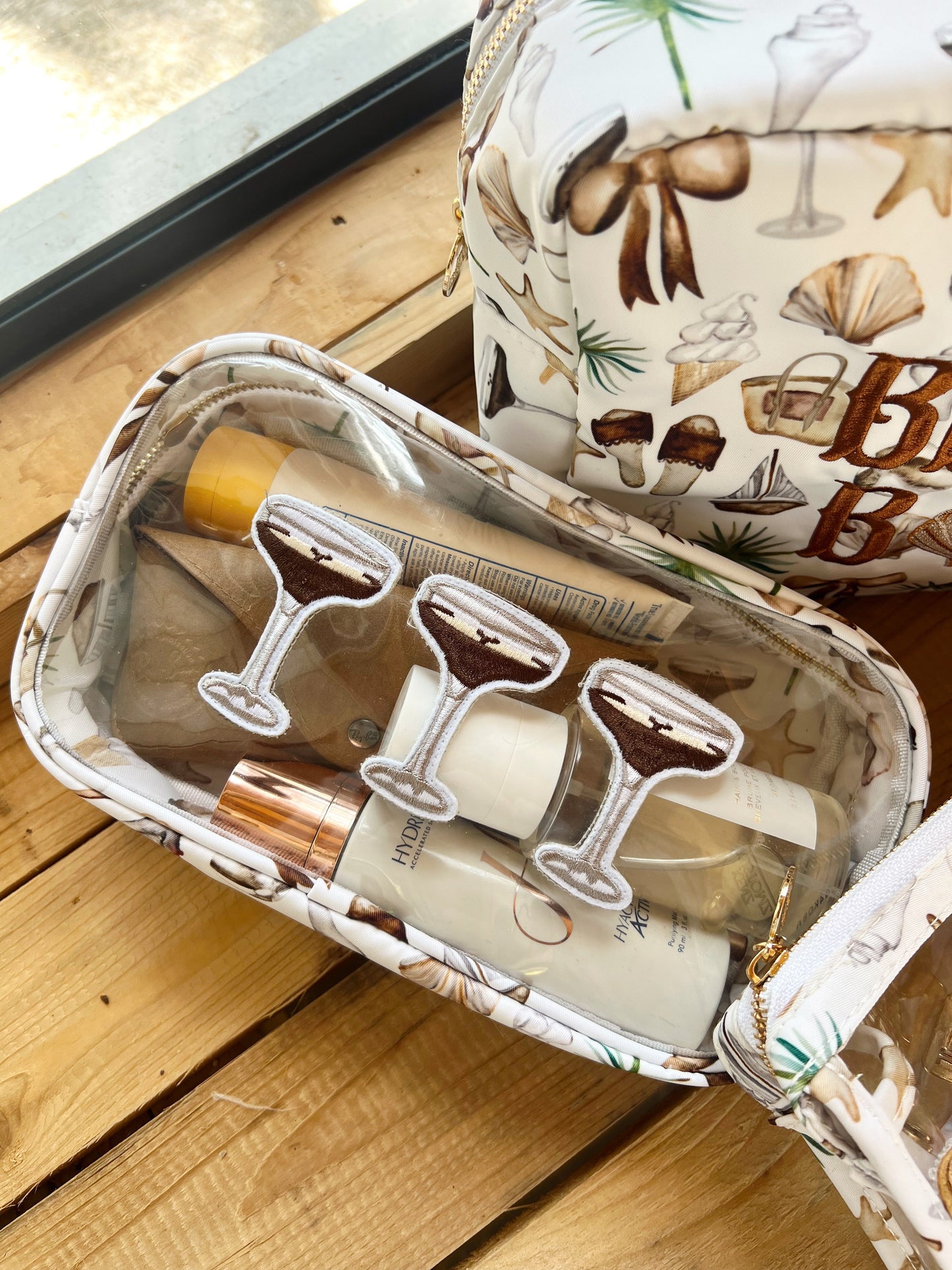 Espresso Martinis - Neutral Coastal Cocktail Clear Large Bag