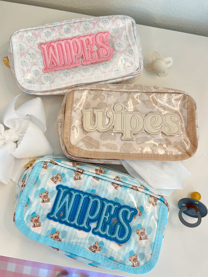 Wipes Pouch | Clear Coat Bag