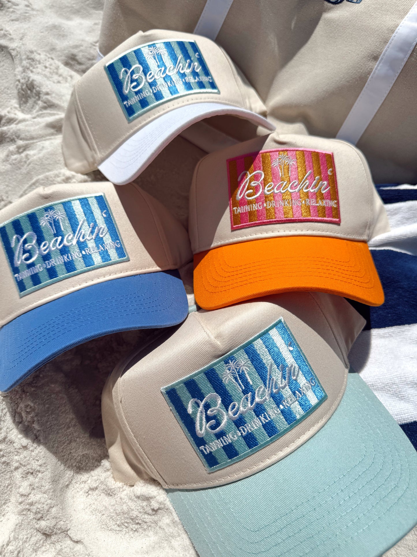 Beachin' - Vintage Trucker Hat